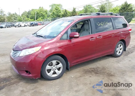 2014 Toyota Sienna Limited 7 Passenger from USA, damaged, VIN 5TDDK3DC6ES073282